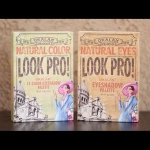 3 Palettes OKALAN look pro natural color